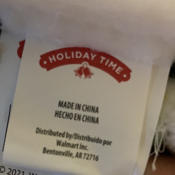 Christmas throw. 50” x 60” - Picture 2 of 3